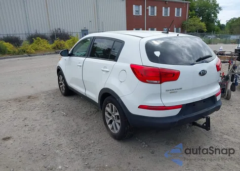 2016 Kia Sportage Lx from USA, damaged, VIN KNDPBCAC3G7864495